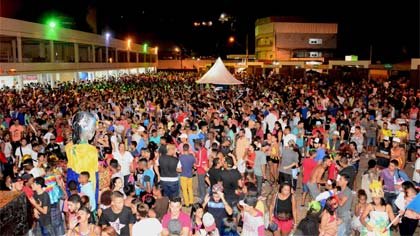 Foto de momento do Carnaval 2017 em Barão de Cocais