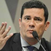 Foto do ministro Sérgio Moro no Senado