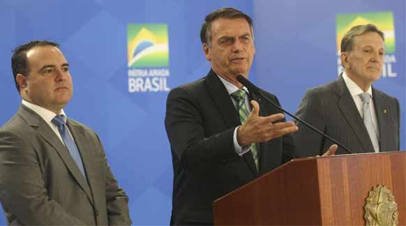 Foto do presidente Jair Bolsonaro