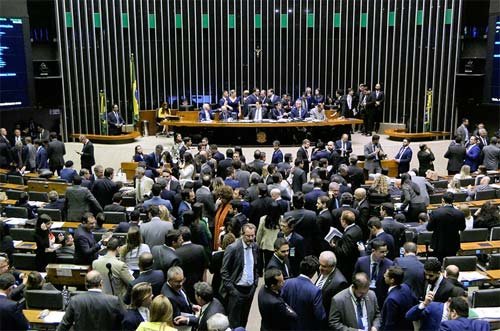 foto ilustrativo do plenário do Senado