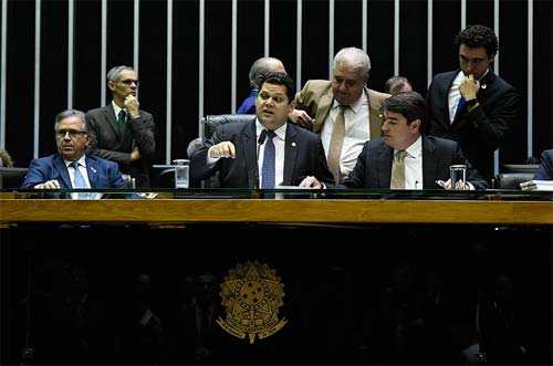 Foto da Mesa do Senado